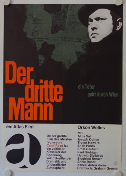 The Third Man re-release german movie poster